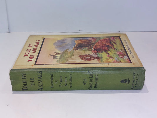 Told by the Animals with "Come to Life" Pop up Panorama Illustrater Edwin Noble1