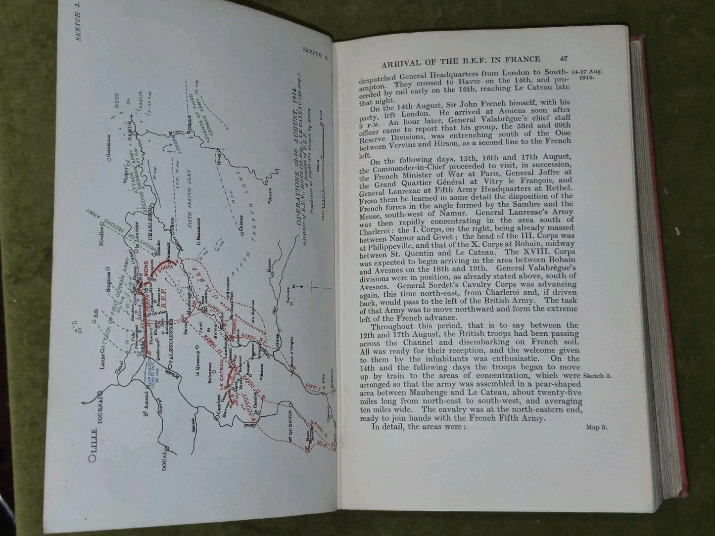 Official History of the War: Military Operations: France and Belgium, 1914 1st E6