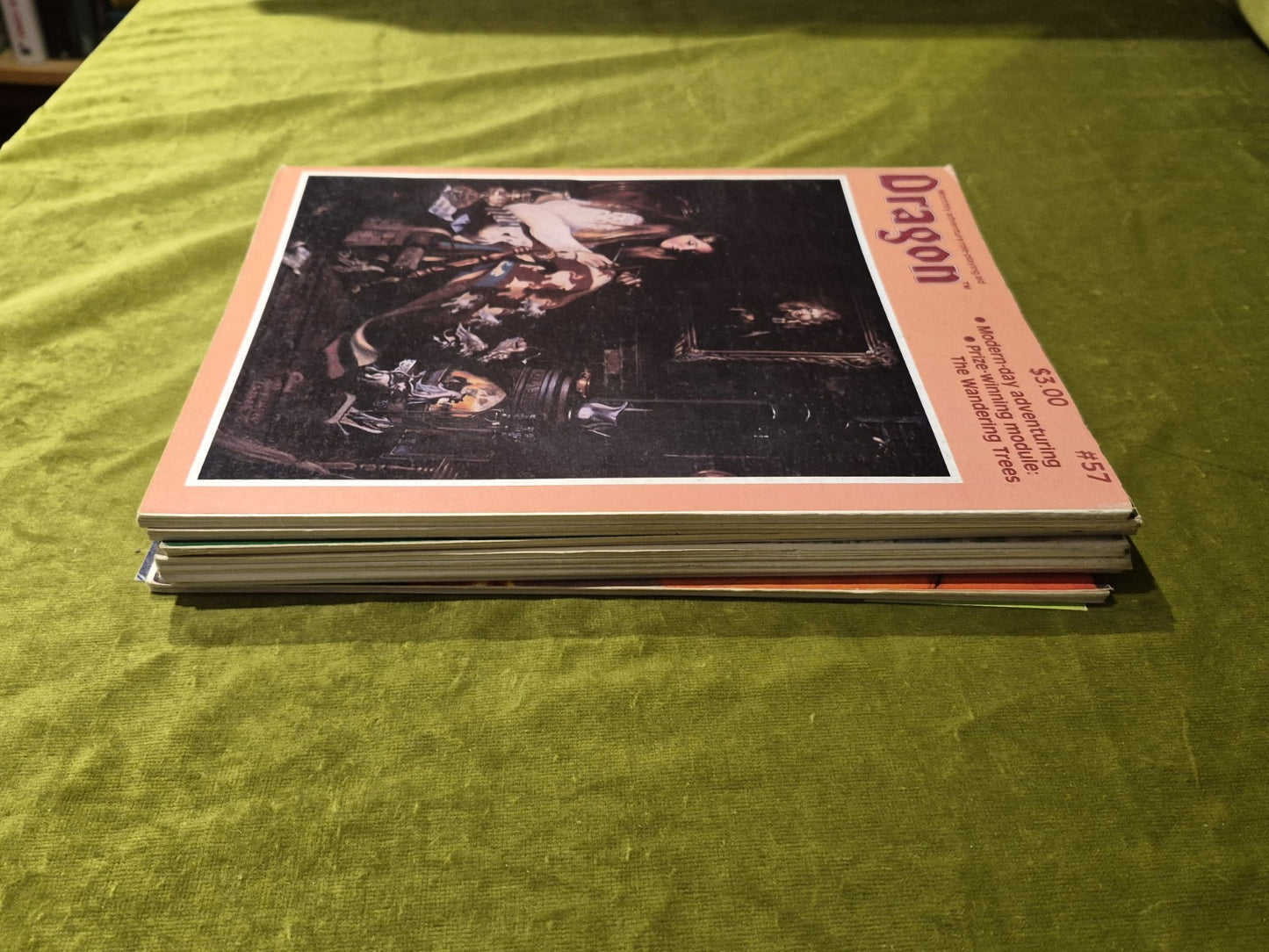 Lot Of 7 Dragon Magazines: Issues 57, 58, 60, 61, 62, 63, 642