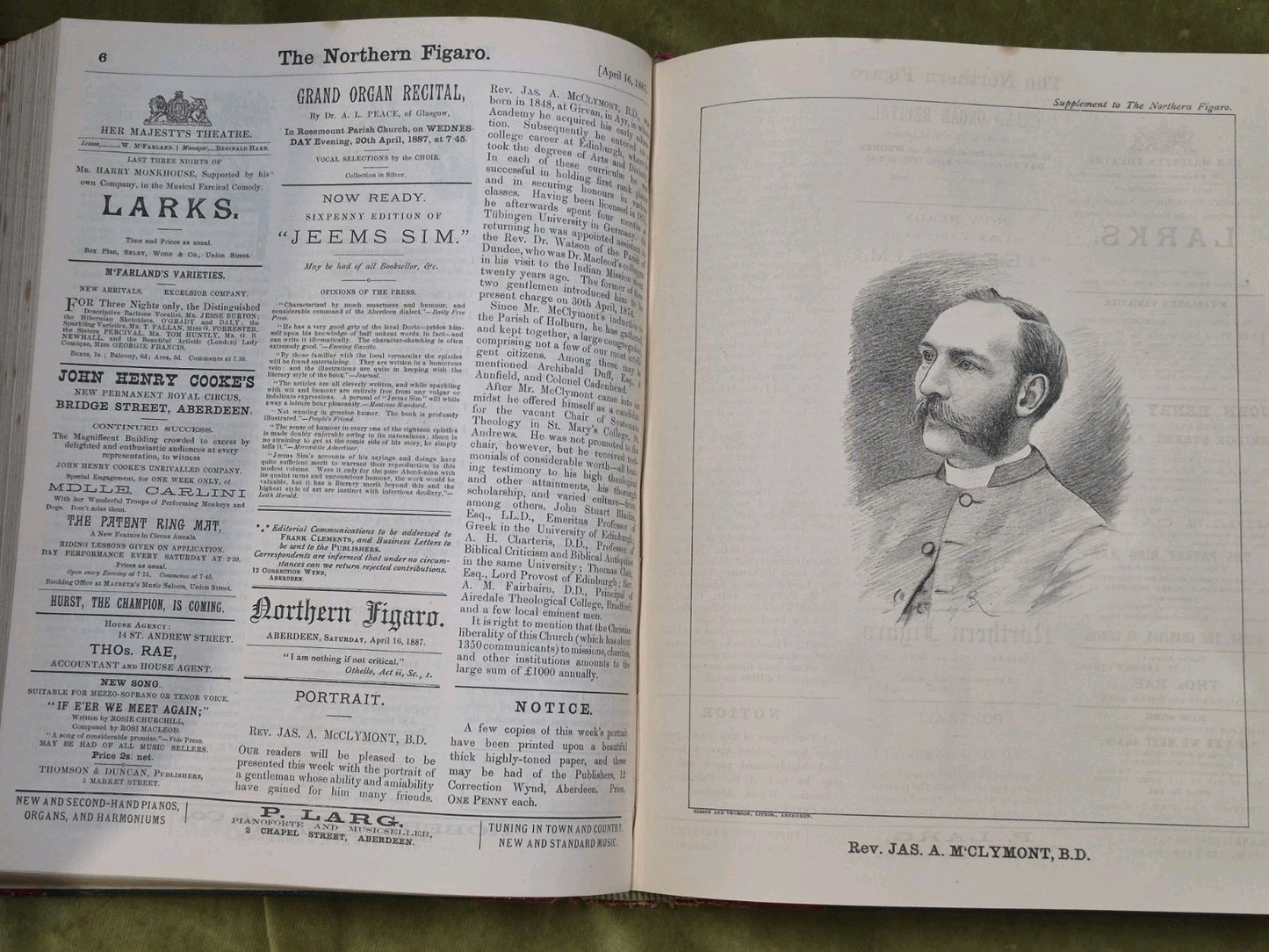 The Northern Figaro Vol 3 1886-87 Gibson & Thomson7