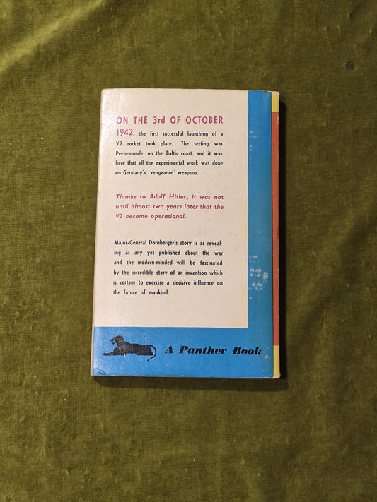 V2 - Major-General Walter Dornberger - 1958 Panther paperback1