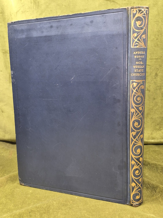 Norwegian Stave Churches Anders Bugge Ragnar Christophersen 1953 Dreyers Forlag1