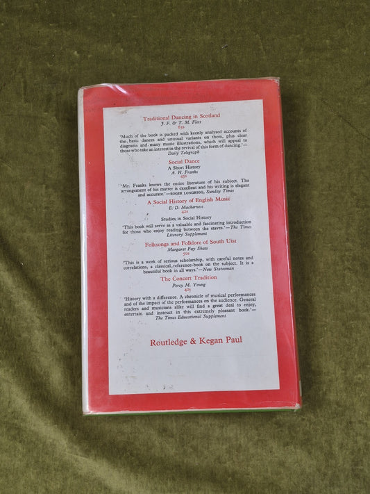 The Traditional & National Music of Scotland - F Collinson , Routledge 1966 w DJ1
