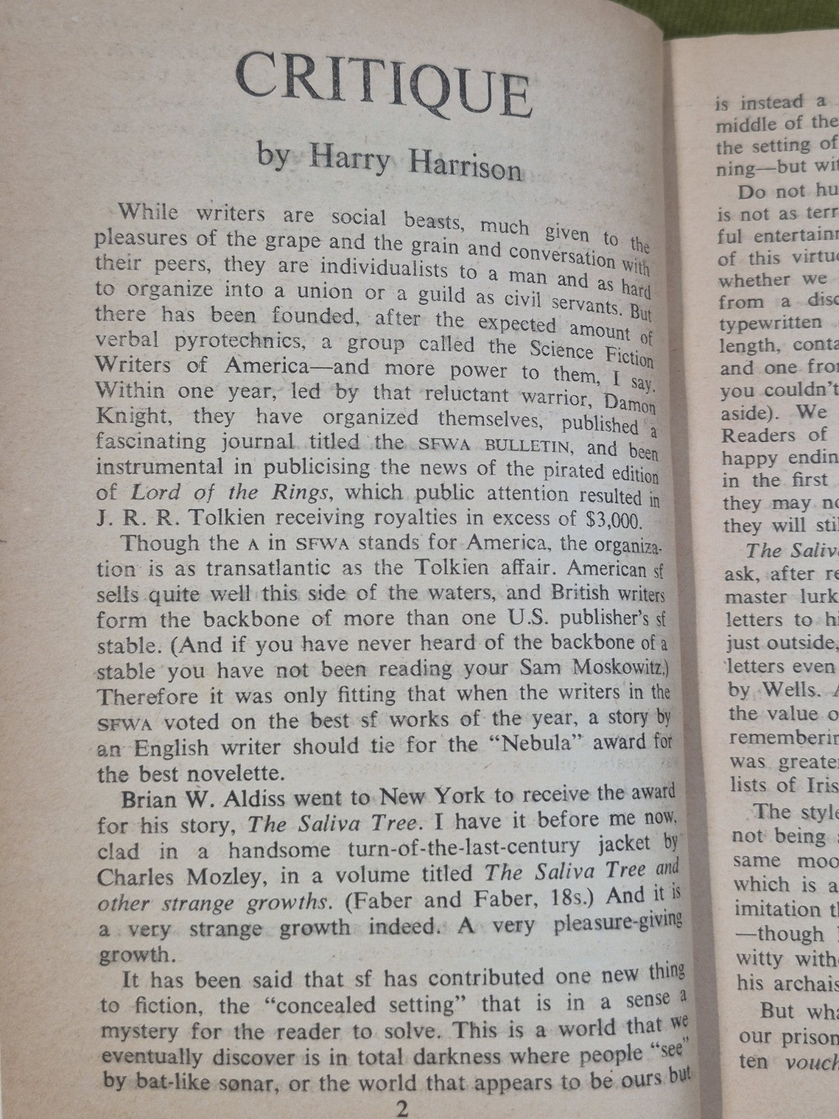 Harry Harrison Make Room! Make Room! 1966 sf impulse 6