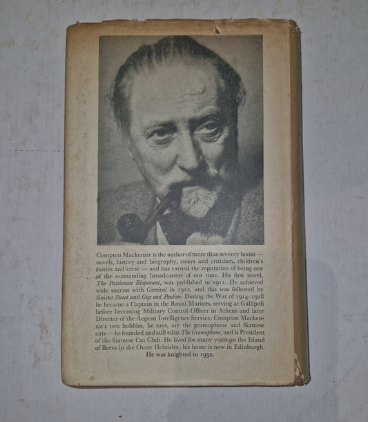 Sublime Tobacco by Compton MacKenzie 1957 With Dustjacket. Chatto & Windus1