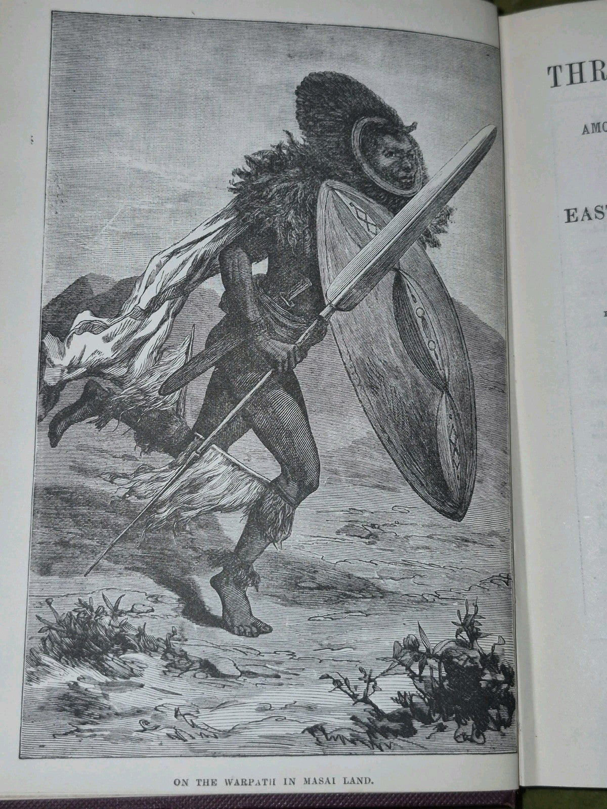 Through Masai Land New and Revised Joseph Thomson Sampson Low Marston6