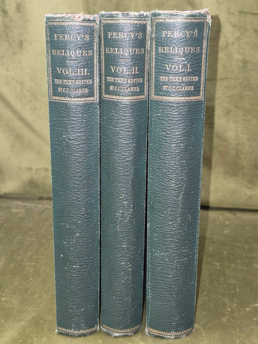 Pecy's Reliques of Ancient English Poetry 1864 George Gilfillan1