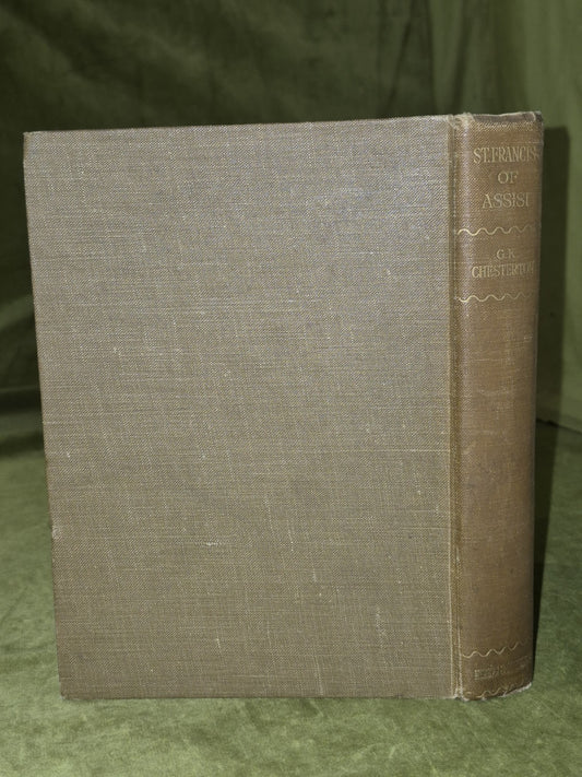 St. Francis of Assisi by G.K. Chesterton Hodder & Stoughton 1926 Cayley-Robinson1