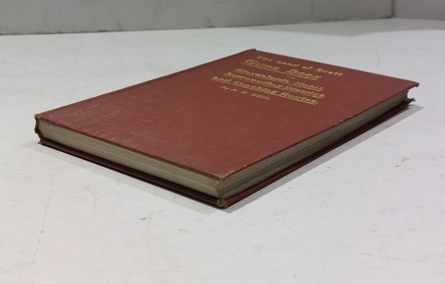 Clovenfords Hotel ("Land Of Scott") Guide Book, 1st Ed, A. D. Reid (1906) Book4