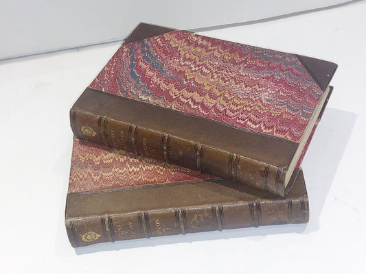 2Vol Glasghu Facies The History of Glasgow (1872) Gordon John M'ure 1