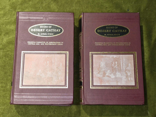 Ruins of Desert Cathay Aurel Stein Asian Educational Services 1996 Complete Set1