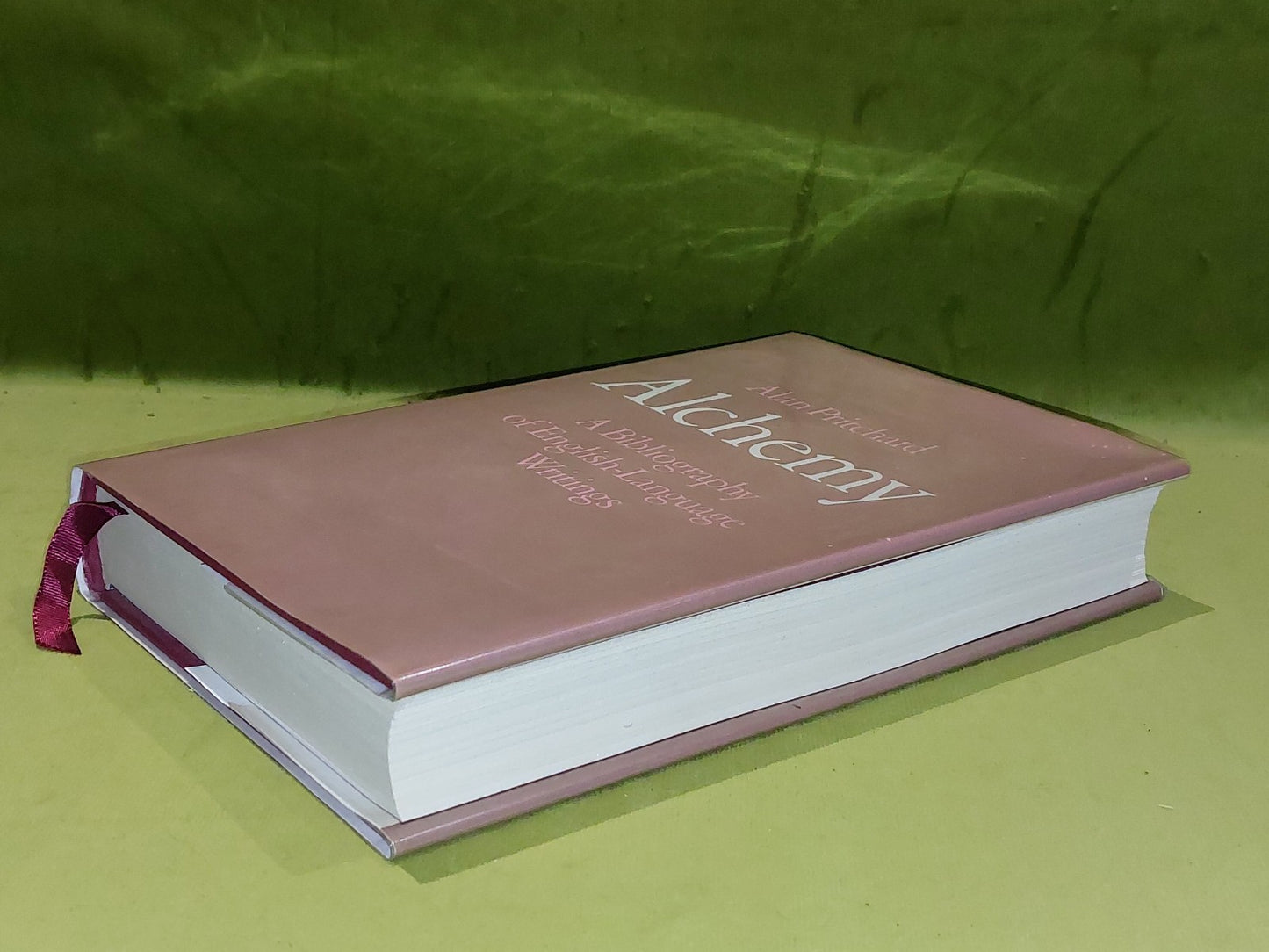 Alchemy : a Bibliography of English-Language Writings - Alan Pritchard 1980 Hb6