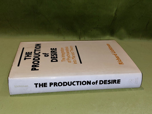 Richard Lichtman / The Production of Desire 1st Ed (1982) Hb Book With Dj1
