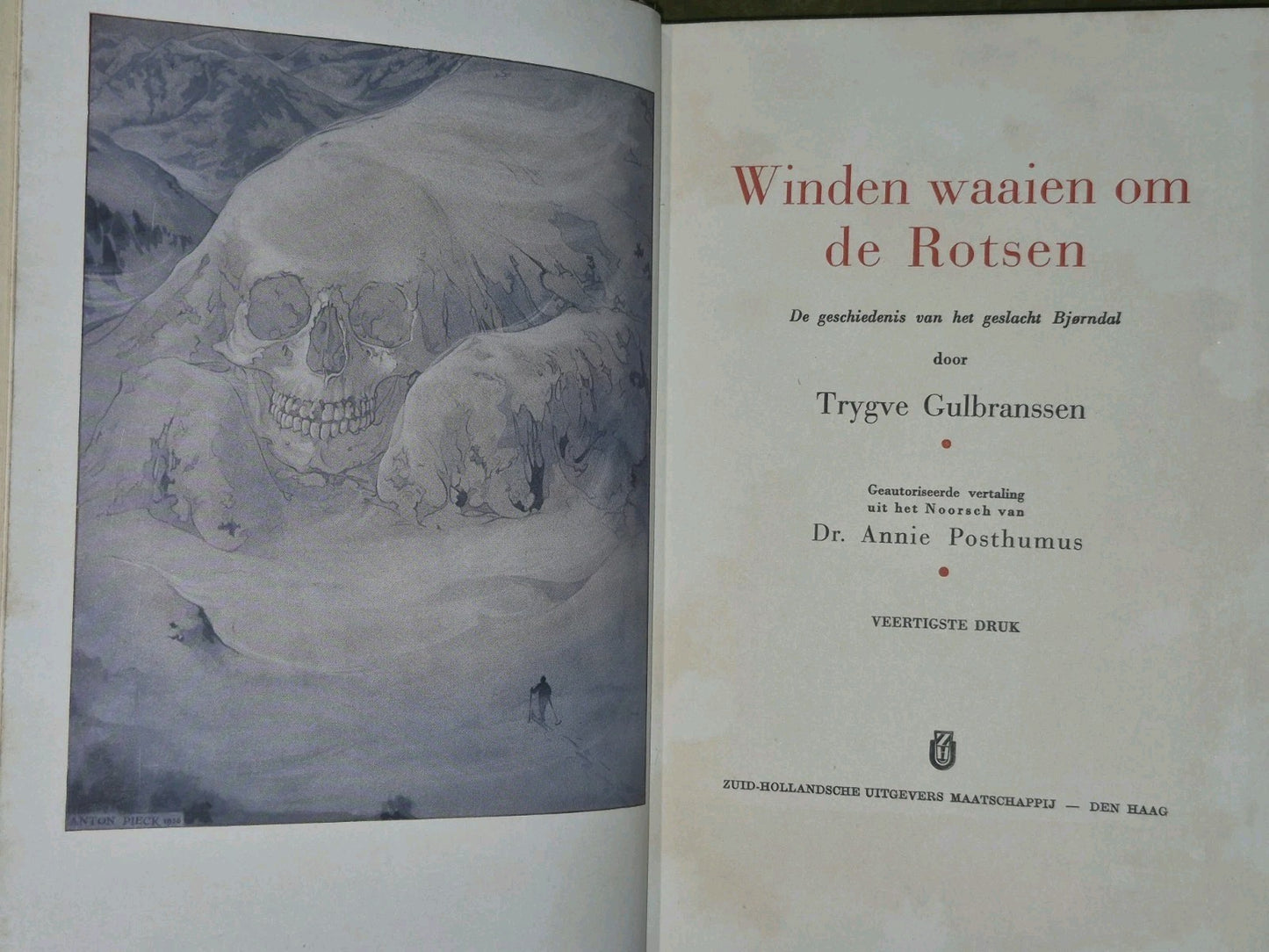 De geschiedenis van het geslacht Bjorndal 3 Vols c1936 Gulbranssen Trilogy HC8