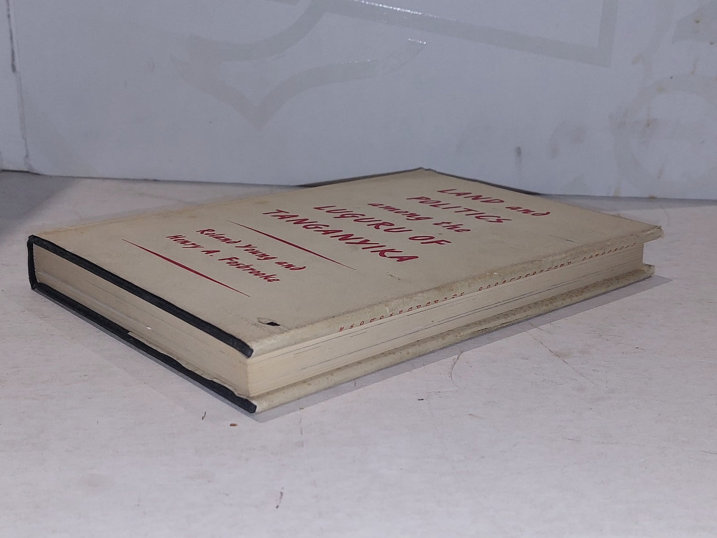 land and politics among the luguru of tanganyika, Young & Fosbrooke (1960) 1st 6