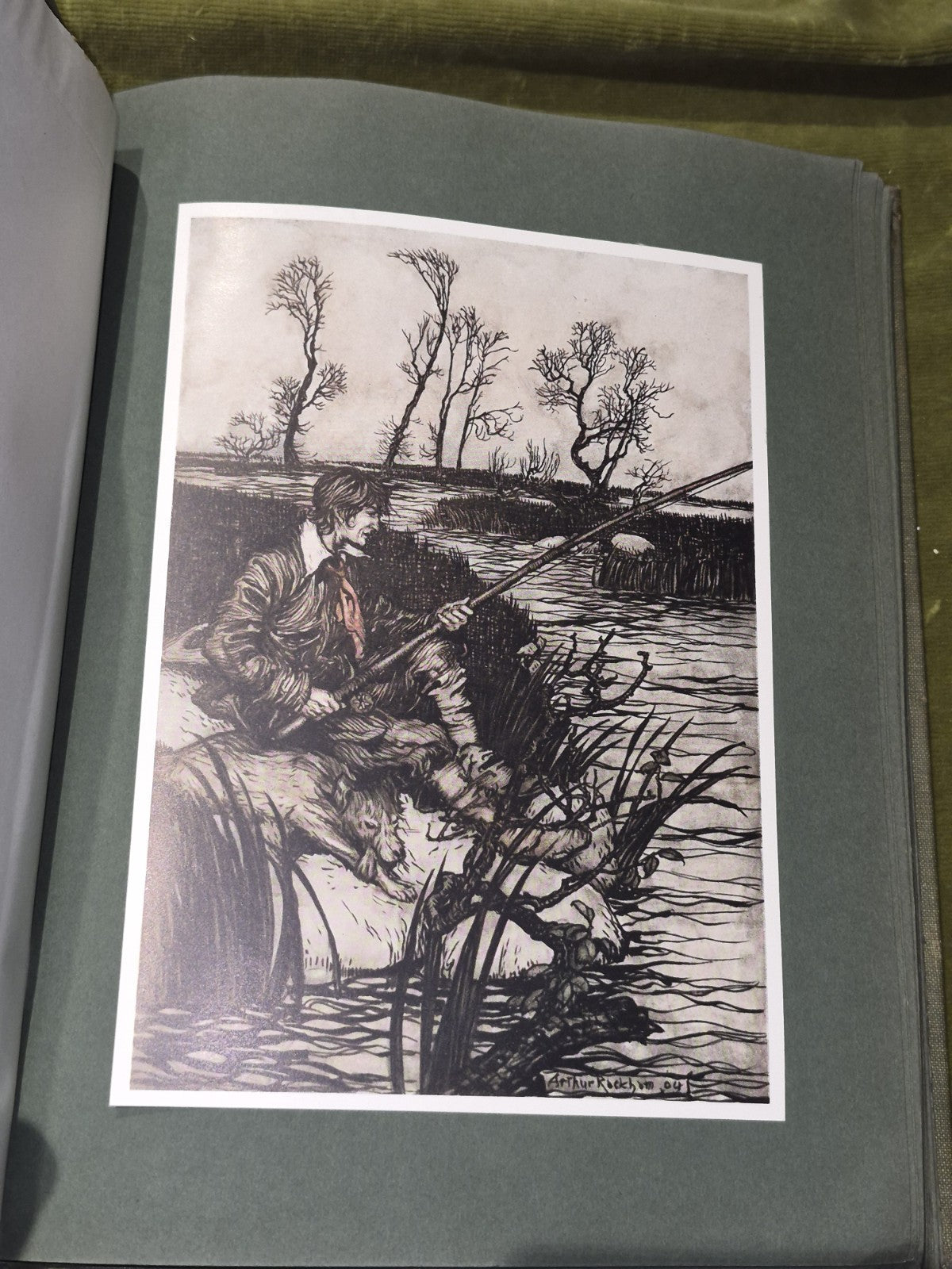 Rip van Winkle WASHINGTON IRVING Illustrated ARTHUR RACKHAM Heinemann 1908 Print8