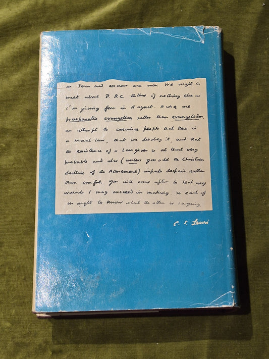1966 Letters of C S LEWIS Edited, Memoir by WH Lewis FIRST EDITION Geoffrey Bles1