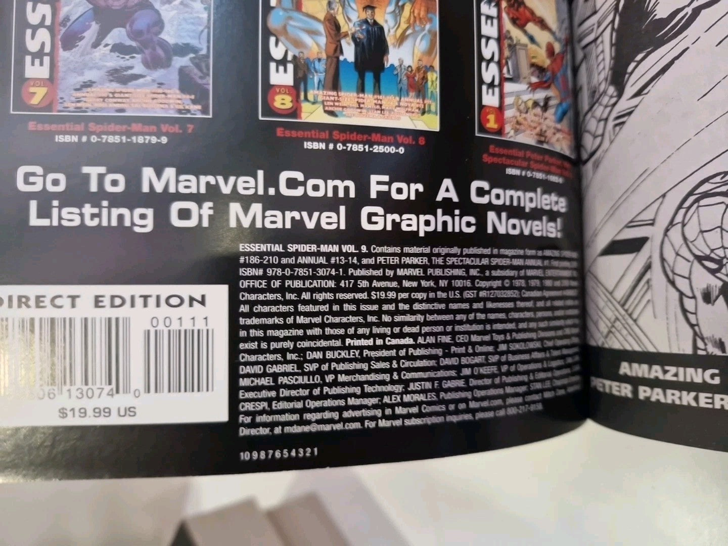Amazing Spider-Man by Stan Lee and David Michelinie (2009, Trade Paperback)4