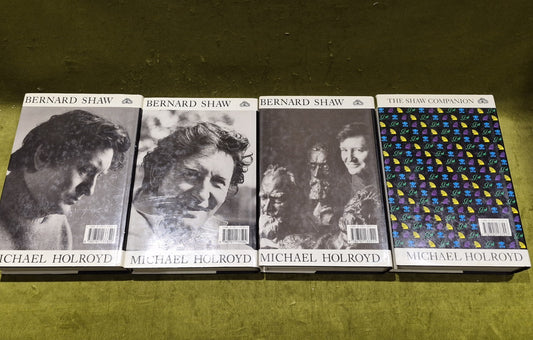 George Bernard Shaw - Michael Holroyd - Compete 5 Volume Set Bound As 4 volumes1