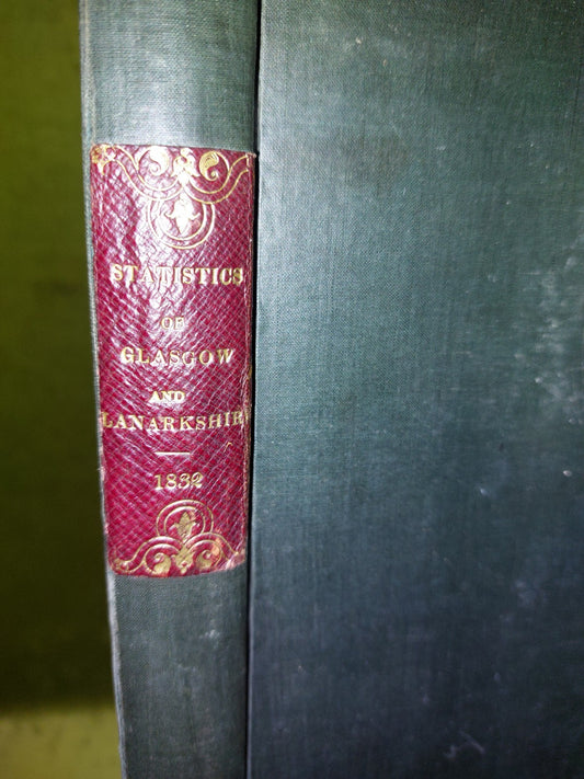 Enumeration Of The Inhabitants Of The City Of Glasgow James Cleland 1832 2nd Ed1