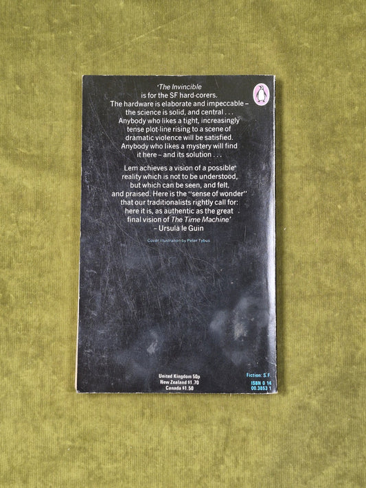 The Invincible by Stanislaw Lem. Penguin Books. 1976.1