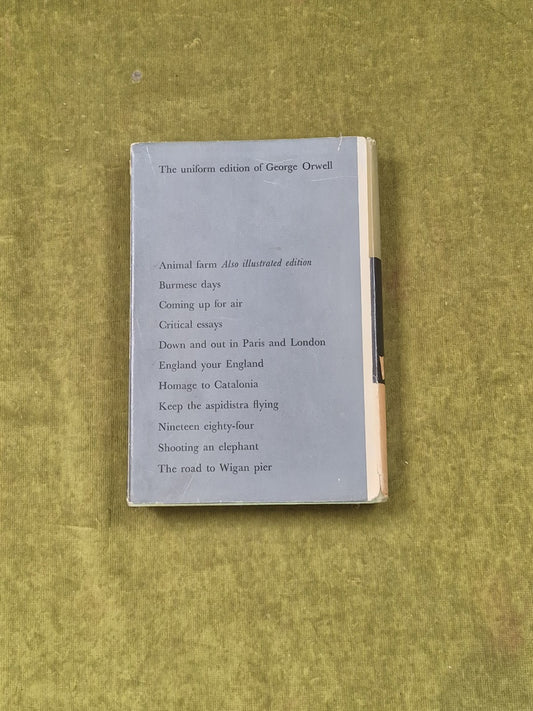 The Road to Wigan Pier - George Orwell 1st Uniform Ed. Secker & Warburg 19591