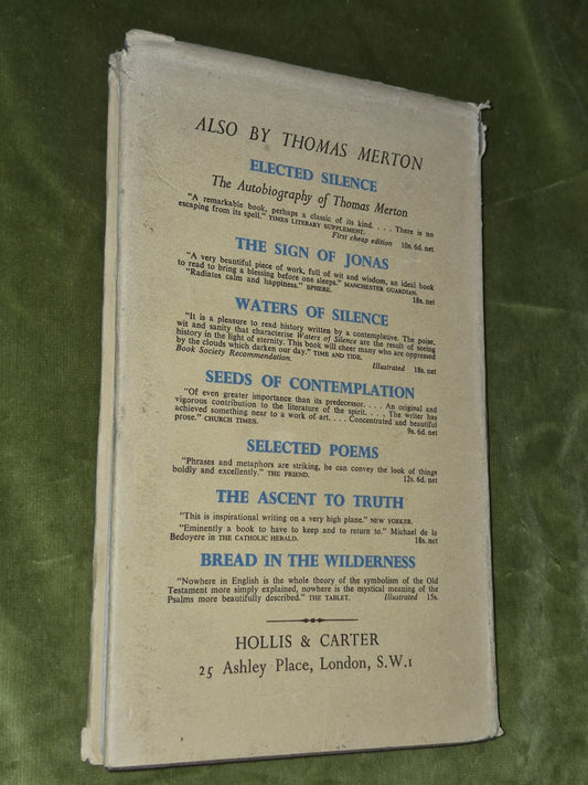 The Last of the Fathers, Thomas Merton, 1954 Hollis & Carter, 1st Edition1