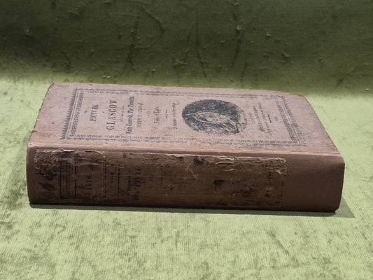Pictures of Glasgow printed by & for R. Chapman (1818) 3rd Ed Hb Book1