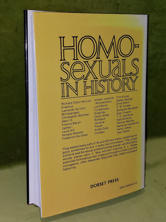 Homosexuals In History A L Rowse (1983)1