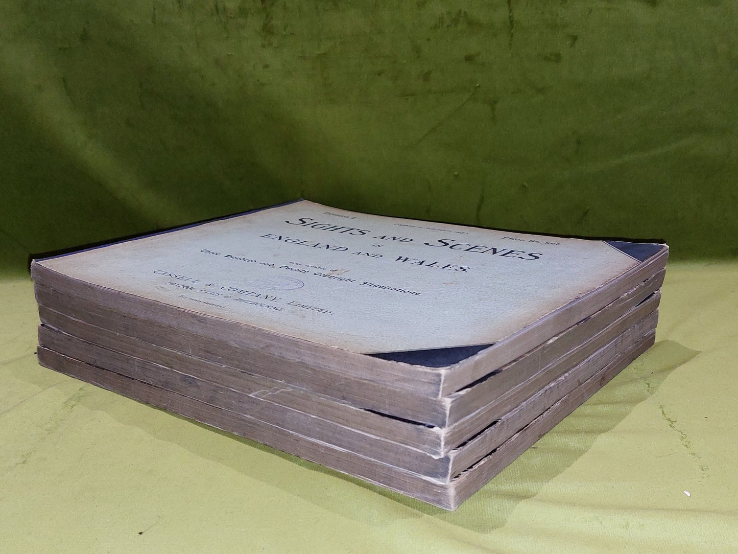 Sights and Scenes in England and Wales Volumes 1 5 Cassell & Co 190013