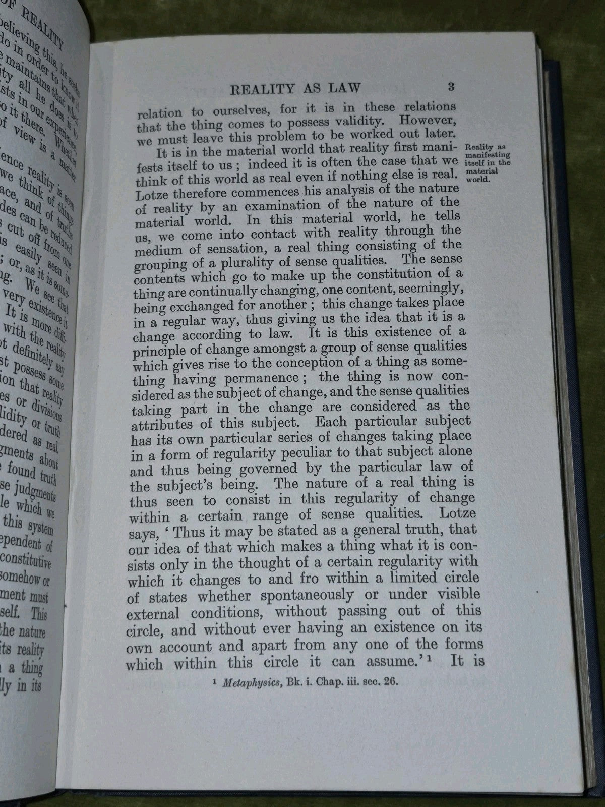Lotze's Theory of Reality (1921) Thomas7