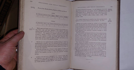 Rules of Discipline of the Yearly Meeting of Friends In Ireland 18411