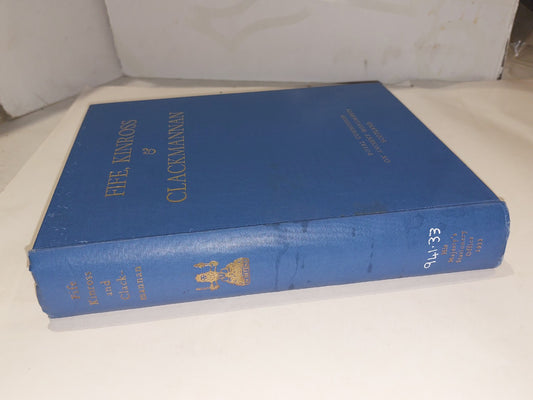 Royal Commission 11th Report Of Monuments & Construction In Fife, Kinross 19331