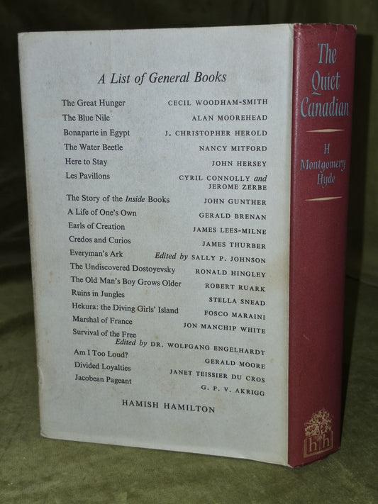 The Quiet Canadian, The Secret Service Story of Sir William Stephenson Third Imp1