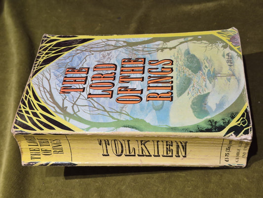 The Lord of the Rings Trilogy Tolkien 1971 Seventh Impression Paperback1