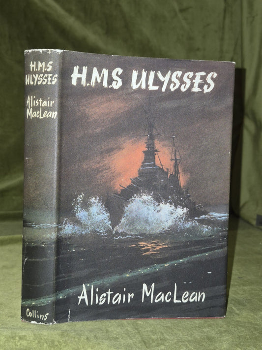 Alistair MACLEAN / H.M.S Ulysses 1st Edition 1955 Dustjacket1