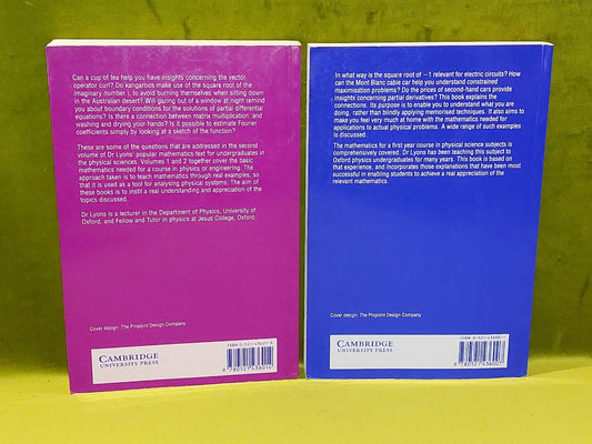 All You Wanted to Know about Mathematics Louis Lyons (1998) Complete 2 Vols.1