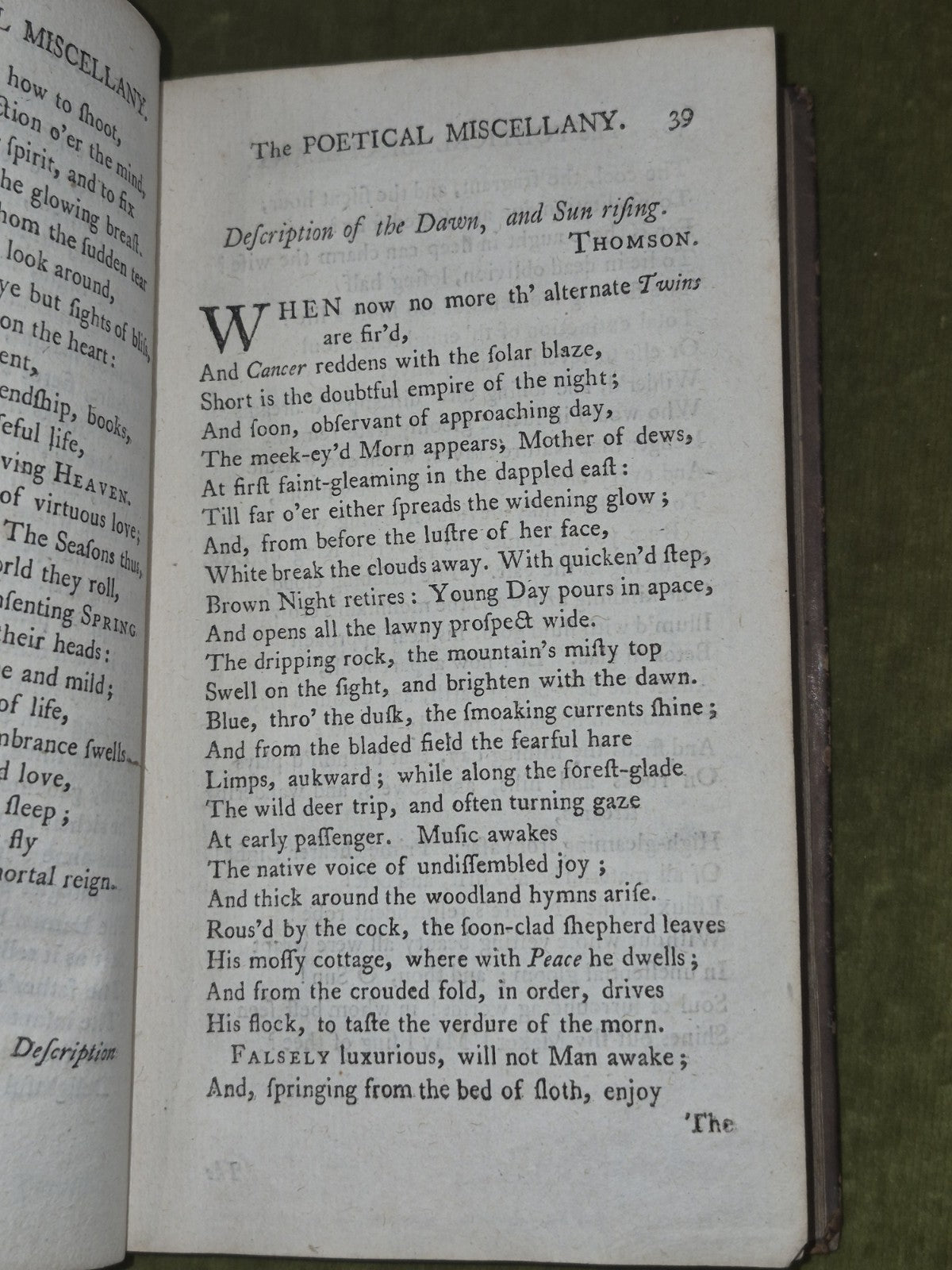 Poetical Miscellany Milton Dryden Pope Addison Gay Parnel James Williams 1774 9