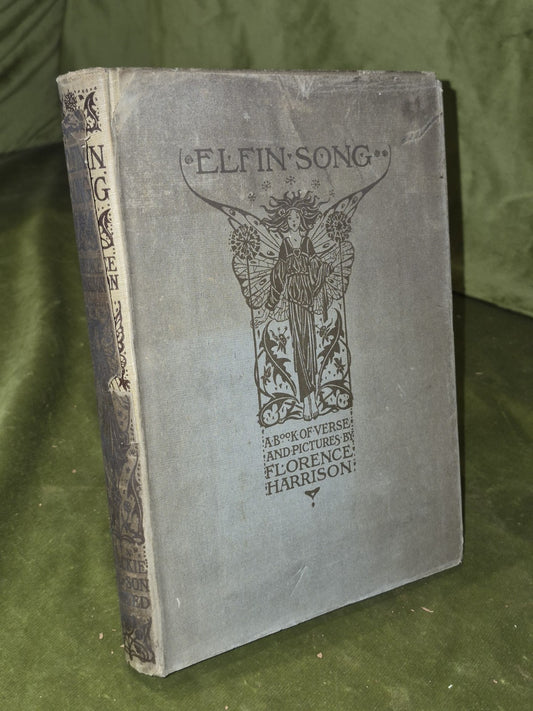 ELFIN SONG By Florence Harrison Undated Edn circa 1912 with 12 colour plates1