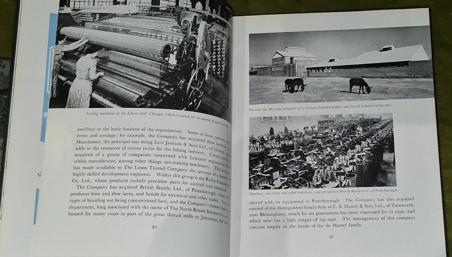 The Faithful Fibre The Story of the Development of the Linen Thread Company 19565