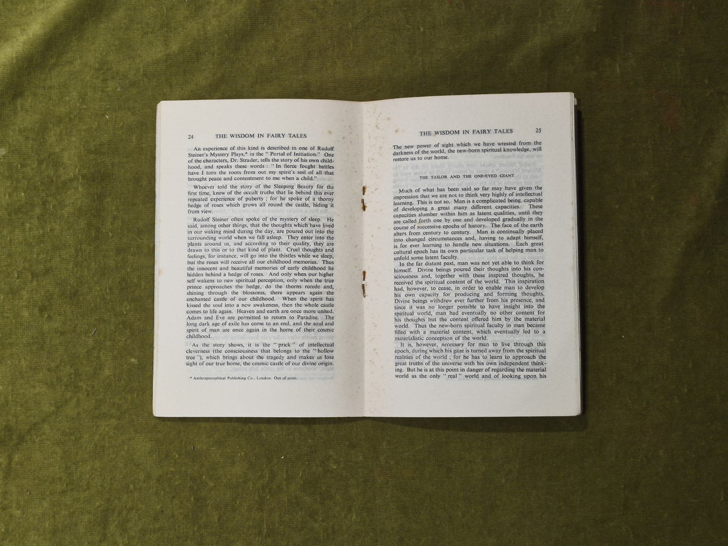 The Wisdom in Fairy Tales - Ursula Grahl New Knowledge Books 1st Ed R. Steiner5