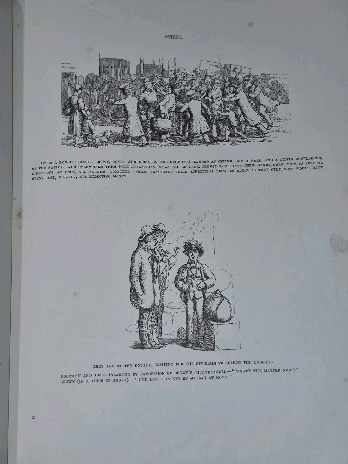 1854 The Foreign Tour of Messrs Brown, Jones and Robinson by Richard Doyle7