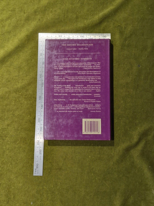 The Oxford Shakespeare - Henry IV Part 1 - Ed. David Bevington VGC HB DJ1