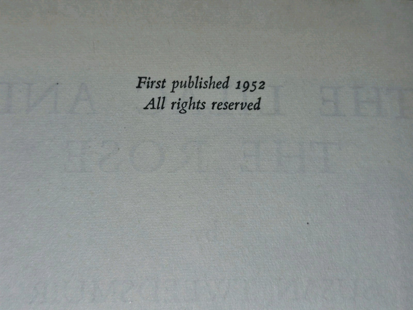 The Lilac and the Rose Susan Tweesmuir 1952 Dustjacket5