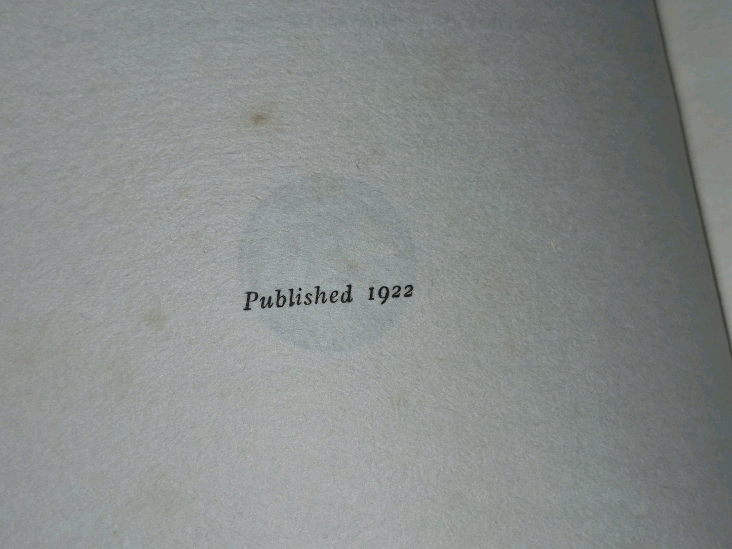Dusty Star Olar Baker 1922 First Edition Thornton Butterworth Dustjacket5