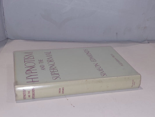 Hypnotism & the Supernormal Simeon Edmunds 1961 Aquarian Press 1st Hb Book 1