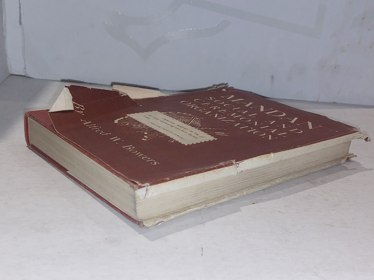 Mandan Social & Ceremonial Organization, by Alfred W. Bowers, Hb Book9