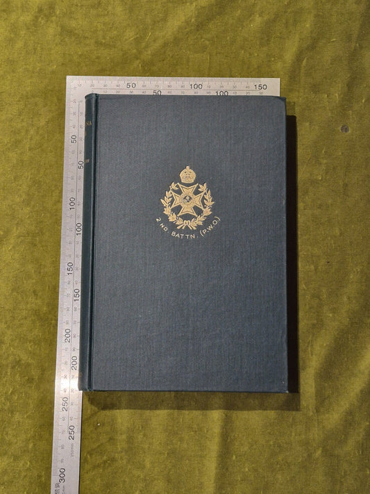 History of the 2/6th Rajputana Rifles - H. G. Rawlinson - 1936 Oxford 1st HB1