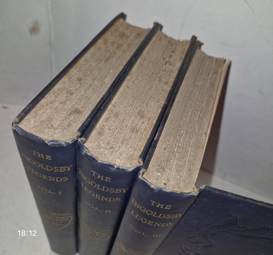 The Ingoldsby Legends (or Mirth and Marvels) 88th Edition 1894 3 Volume Set1