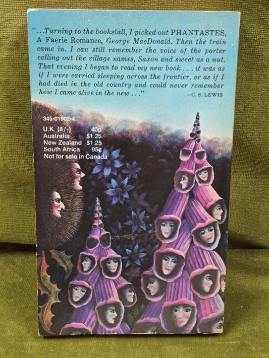 Phantastes George MacDonald Ballantine Books 19711